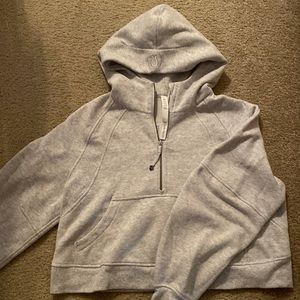 Lululemon scuba cropped hoodie SIZE M/L